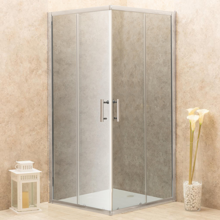 Belfry Bathroom Celinda SemiCircular Quadrant Shower Enclosure 1850